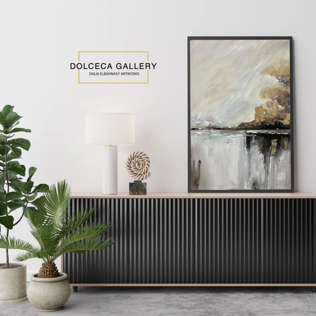 Green And Pink 3D Minimalist Wall Frame Mockup Instagram Post