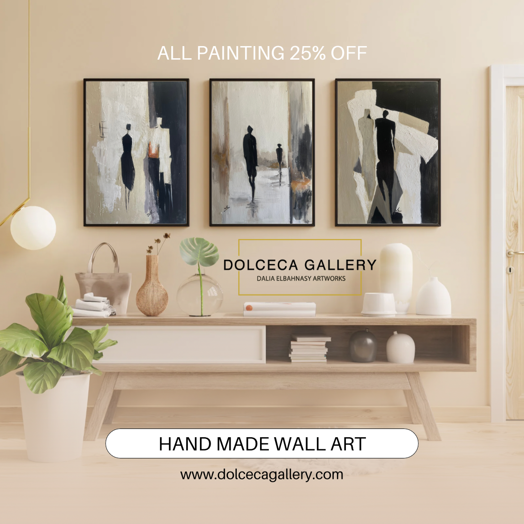 Beige And White Minimalist Wall Art Mockup Instagram Post 1